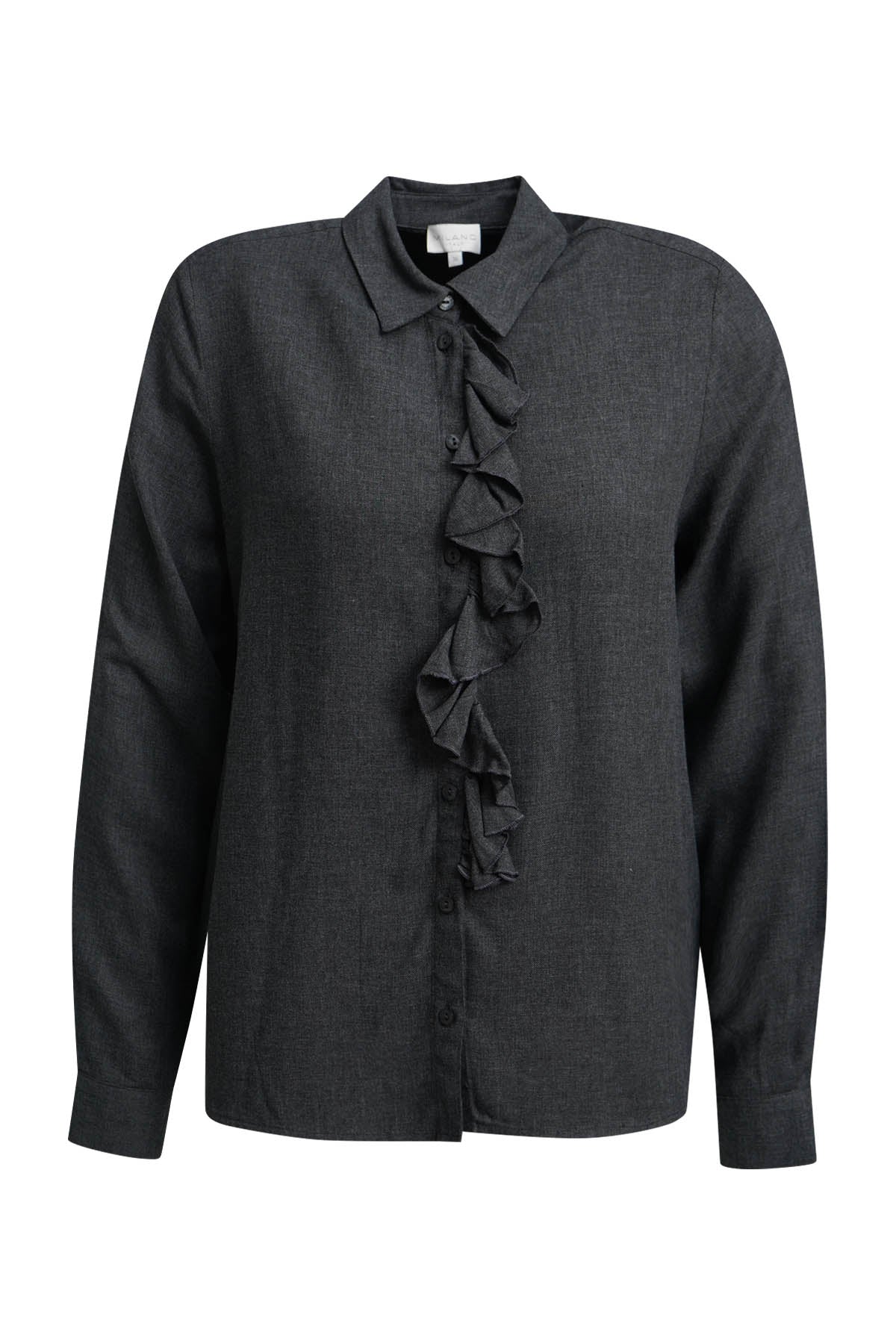 Die Viskosebluse mit Volant