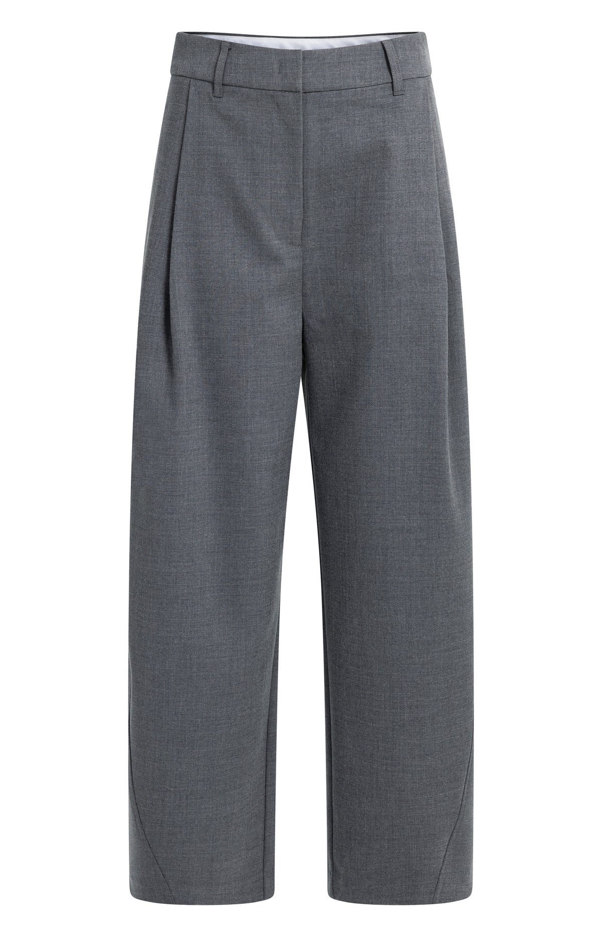 Die gewebte Barrel-Leg-Hose