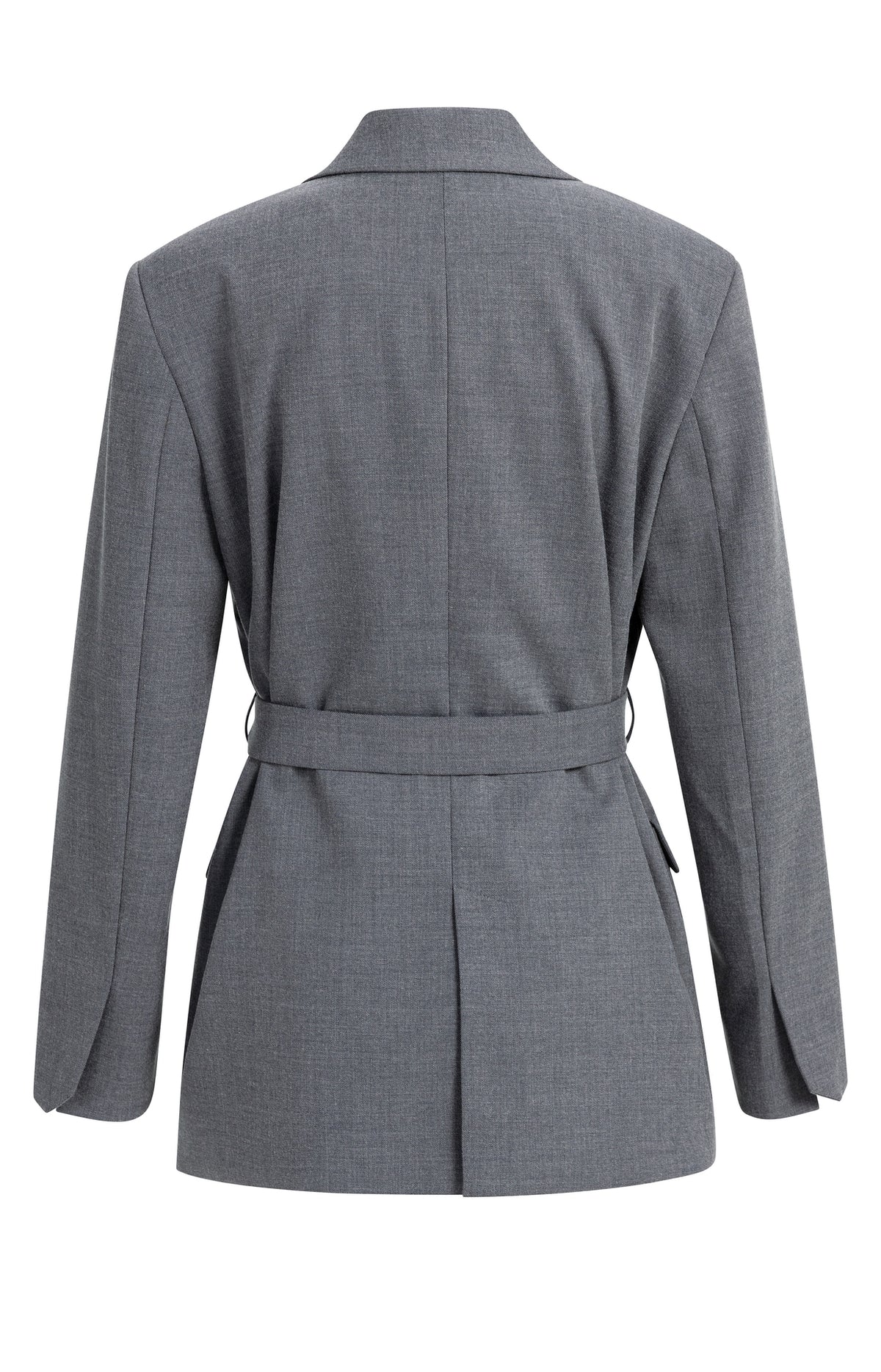 Der gewebte Wickelblazer