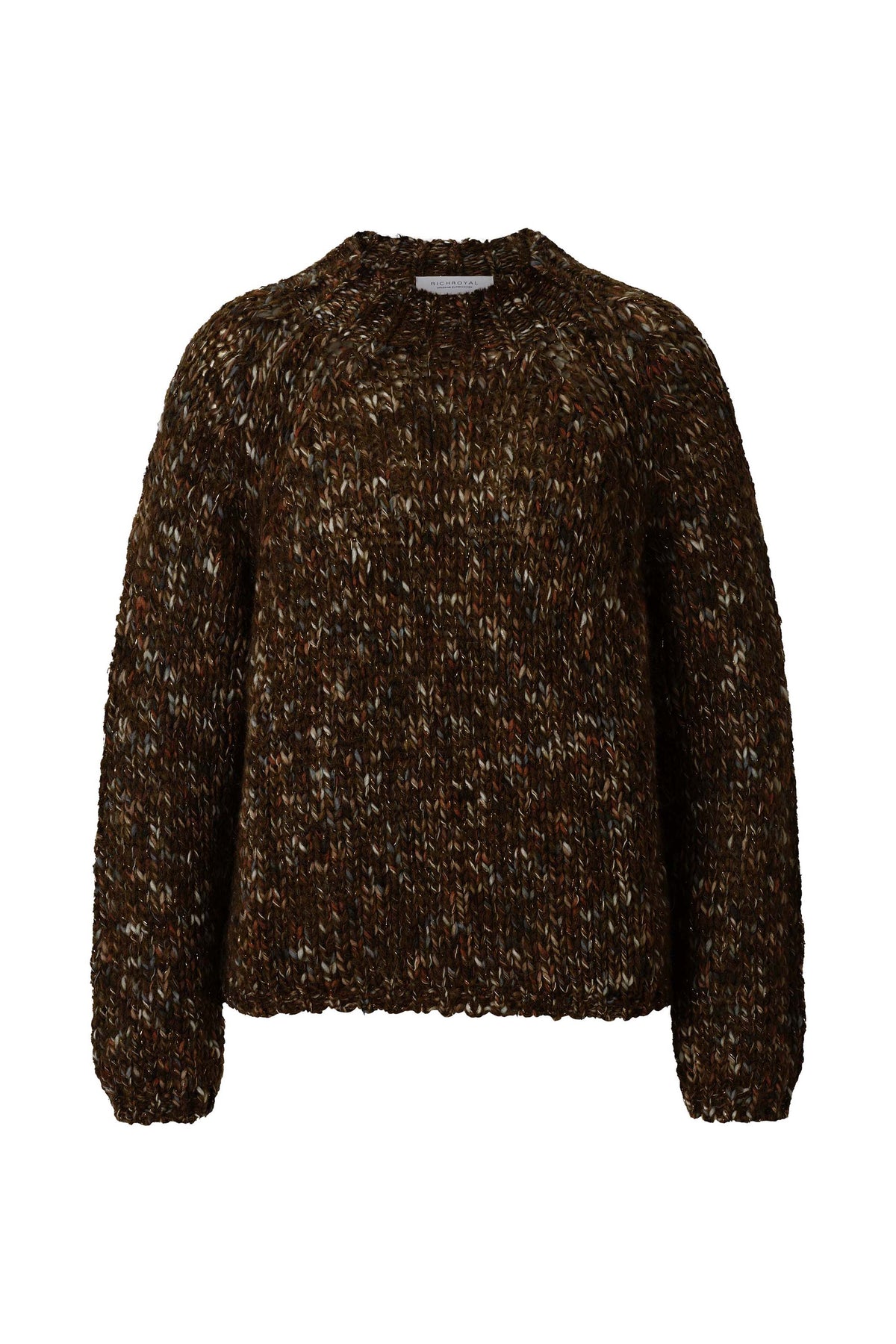 Der flauschige Mouliné-Pullover