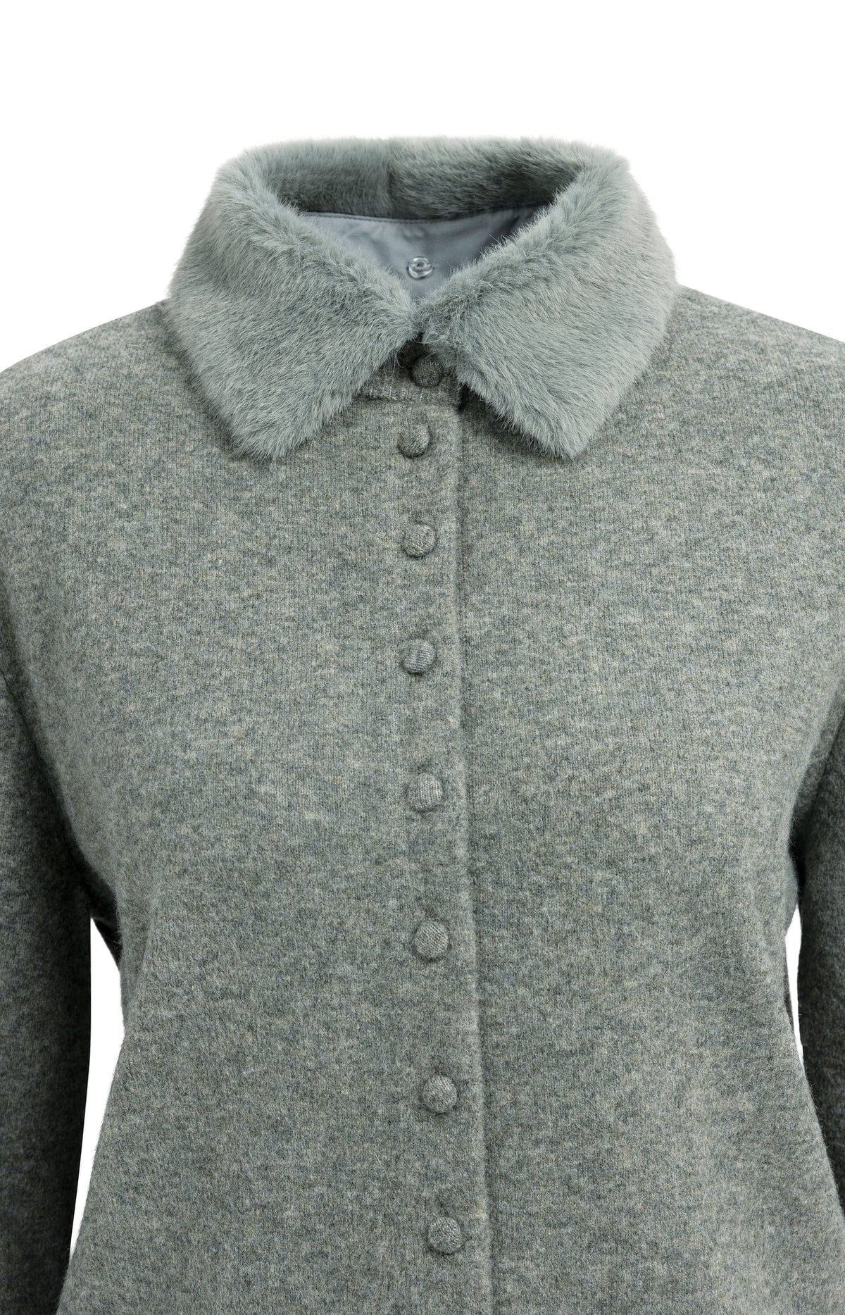 Der Feinstrick-Cardigan mit Wechselkragen