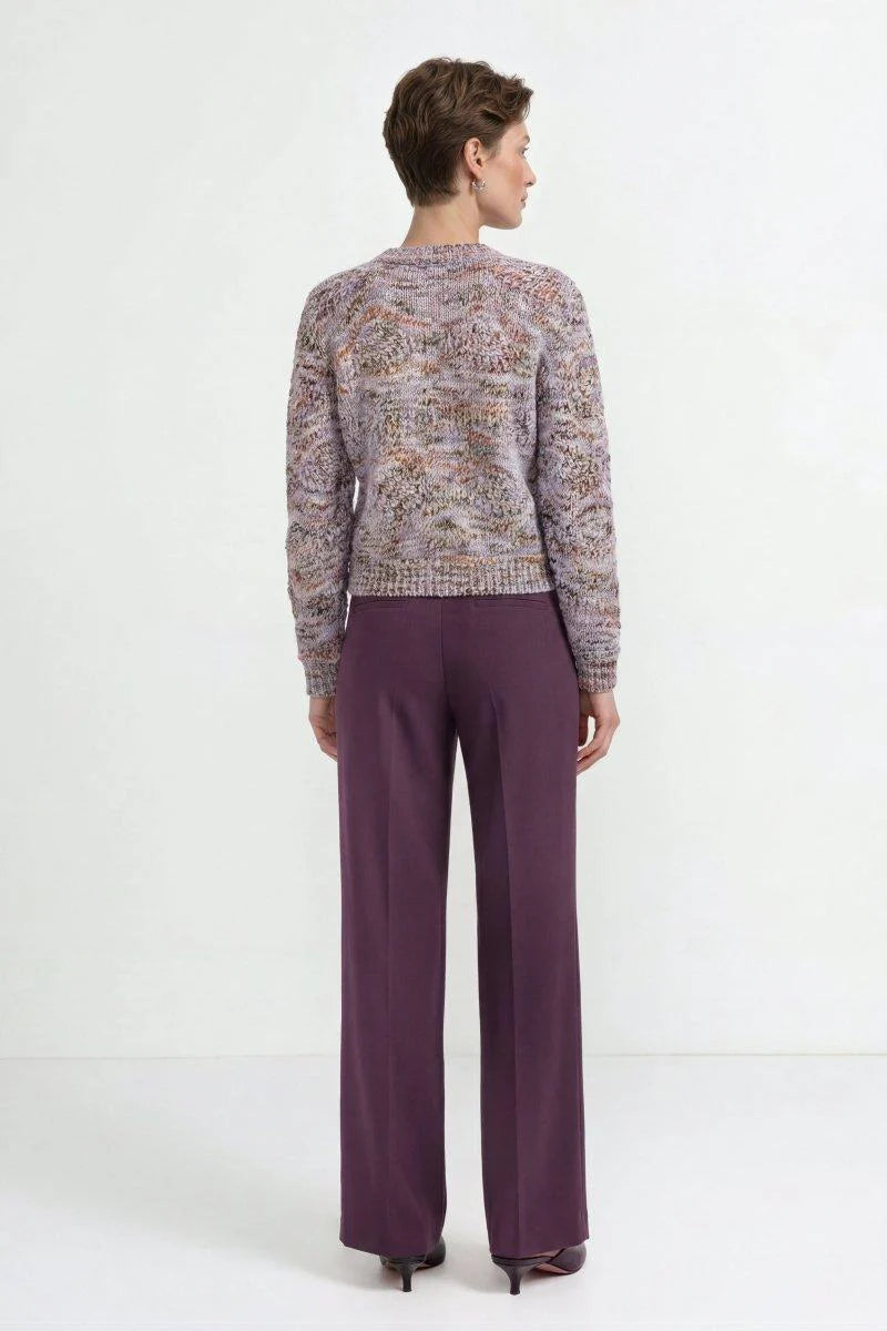 Melierter Strickcardigan – Zeitlos, weich & vielseitig