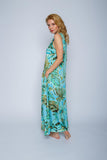 Ärmelloses Kleid mit Dschungel Print -Emily van den Bergh