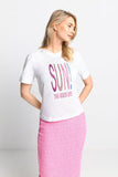 Fit T-Shirt SUN Print -Rich&Royal