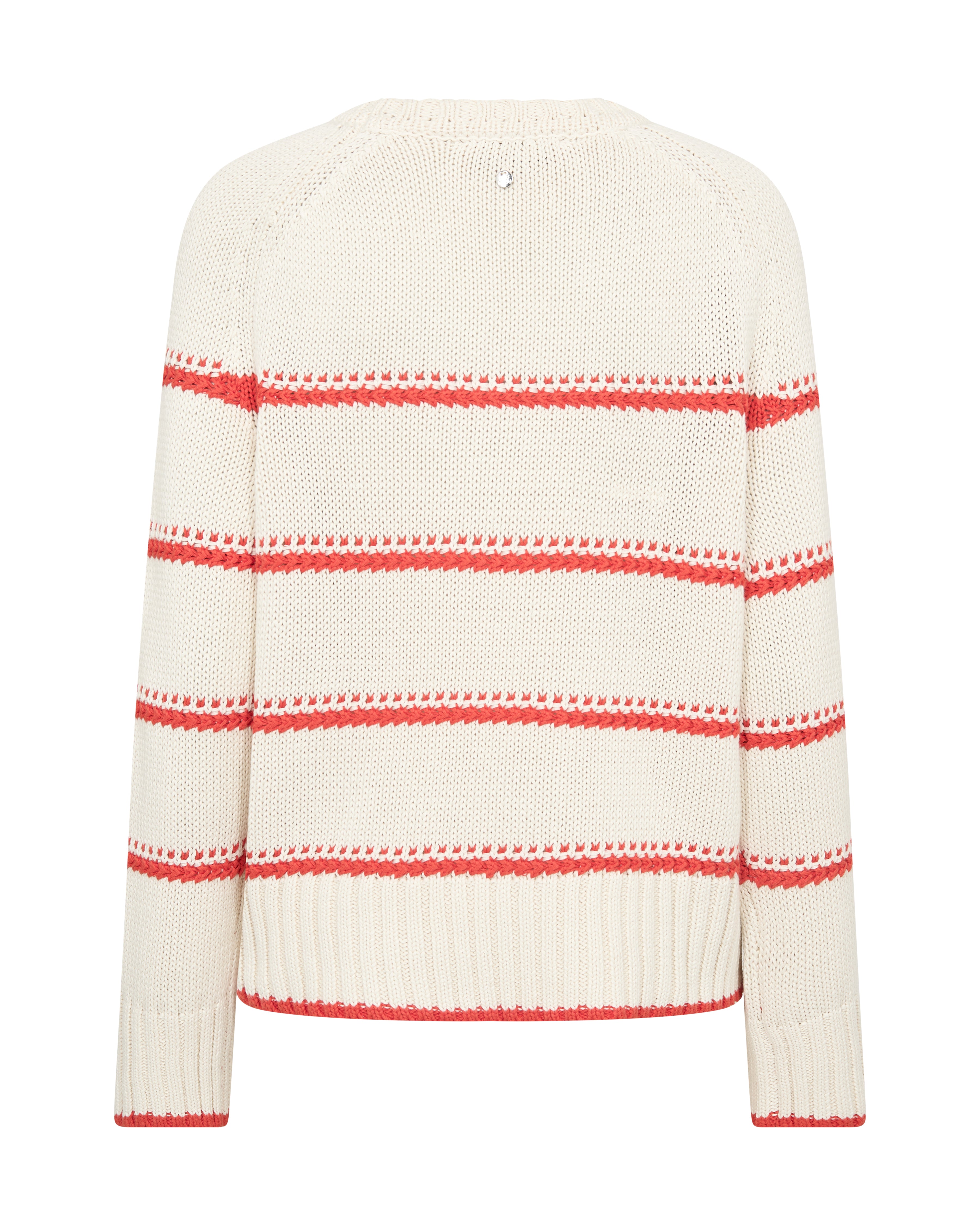 Maritimer Strick-Chic mit dem Streifenpullover