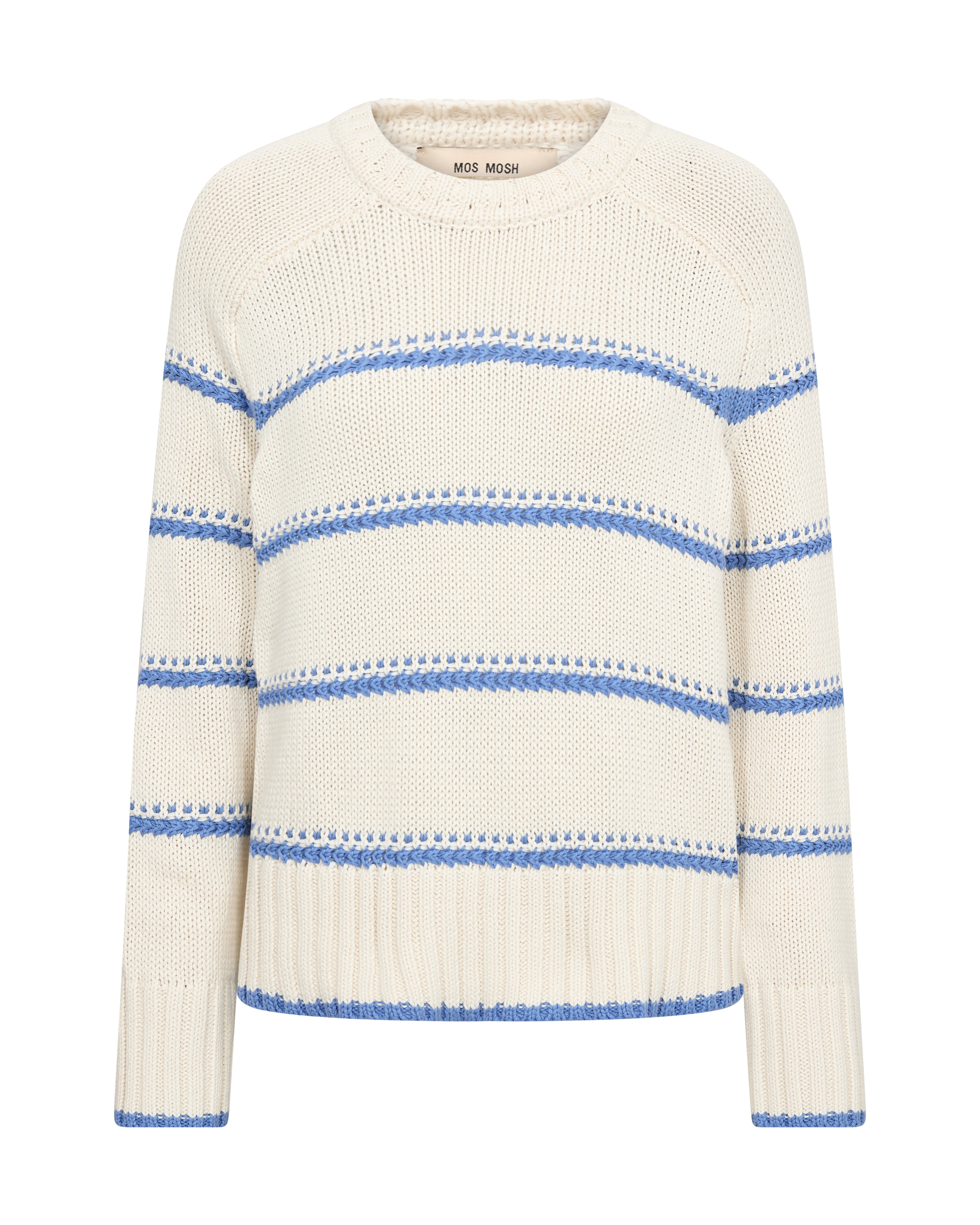 Maritimer Strick-Chic mit dem Streifenpullover