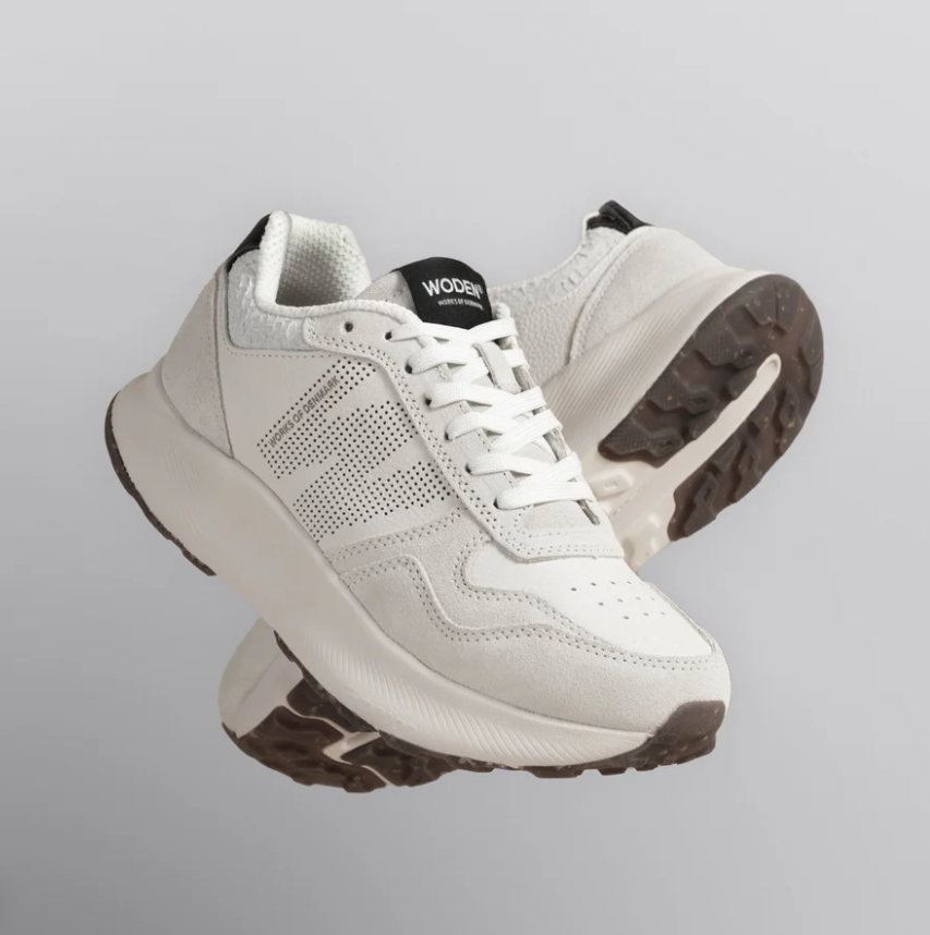 Mathilda Runner Leather  Blanc de Blanc