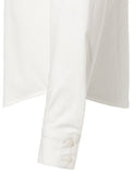 Bluse mit verdecktem Knopfverschluss aus Baumwoll-Jersey-Mix - YAYA