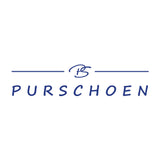 Cashmere Schal Puder Blau -Purschoen
