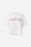 Boxy T-Shirt Salty Print -Rich&Royal